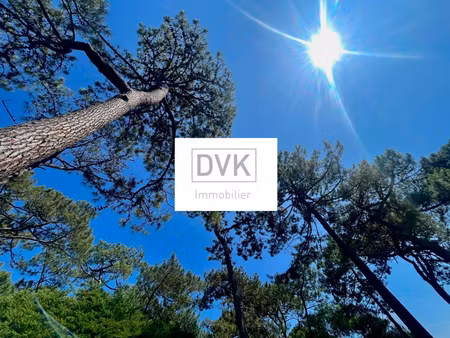 terrain de 1477 m2 constructible sur le cap ferret