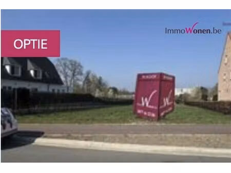 prachtige bouwgrond vlot verkocht door immowonen.be