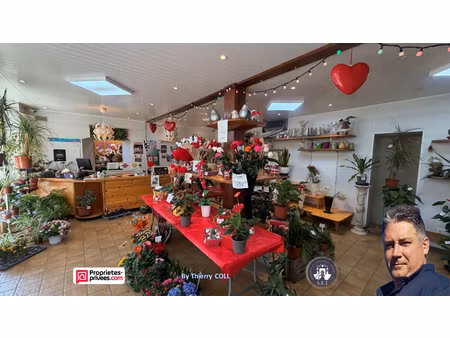 saint-siméon-de-bressieux - fonds de commerce fleurs 96 m²