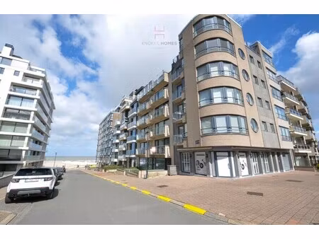 gemeubeld appartement met zijdelings zeezicht in duinbergen