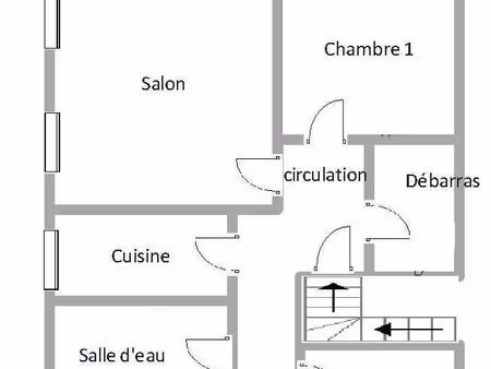 vente appartement 2 pièces à agen (47000) : à vendre 2 pièces / 45m² agen
