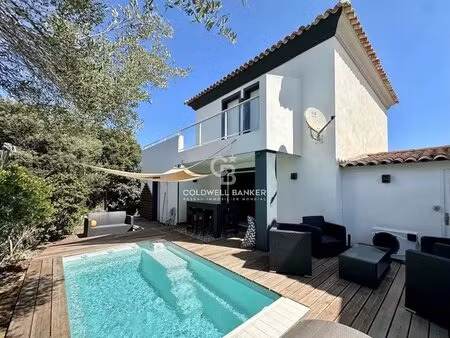 l'ile-rousse - charmante maison t4 avec piscine - accès mer à pied