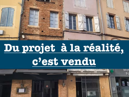immeuble à rénover centre-ville de gaillac