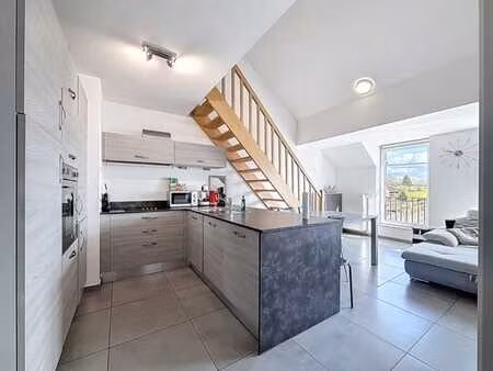 duplex meublé 3 chambres à louer à cuesmes