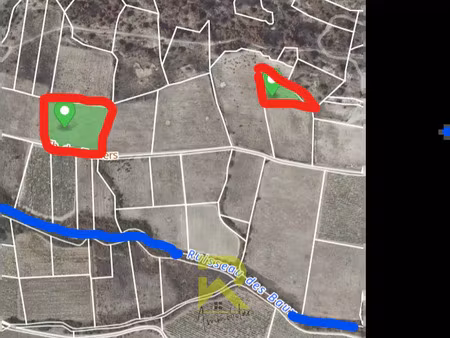 vente terrain 4950 m² fontcouverte (11700)