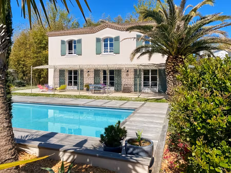 maison bruges 6 pièce(s) 206.58 m2 1400 m2 de jardin garage 60m2 piscine suite parentale