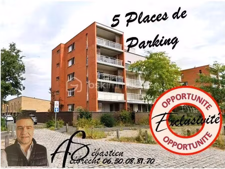 vente parking 60 m² à villeneuve-d'ascq (59491)  27 900 €