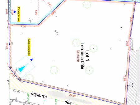 vente terrain 586 m² saint-marcel-sur-aude (11120)