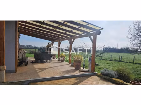 vente maison 6 pièces 140 m² à la villeneuve (71270)  190 000 €