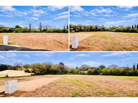 vente terrain à bâtir viabilisé de 639m2