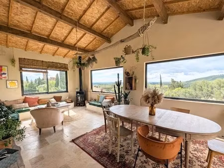 maison de campagne avec vue panoramique exceptionnelle