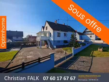 vente maison 7 pièces 150 m² geudertheim (67170)