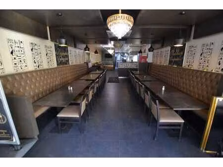 rue wayez : bel espace horeca  pas de reprise de f.c