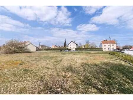 terrain à vendre plein sud avec vue dégagée – libre de cons