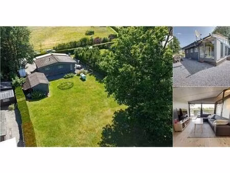 chalet à vendre avec garage et jardin   hogne (vbe03457)