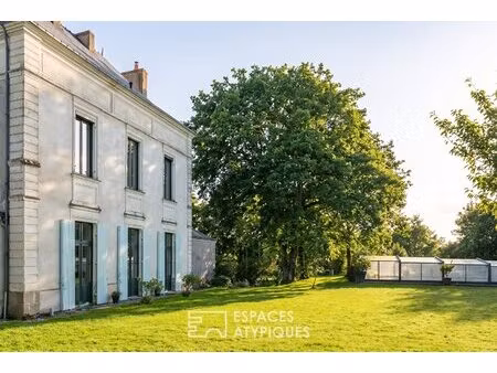 magnifique maison de maitre et ses dépendances au coeur vallons de l' erdre ( nantes...