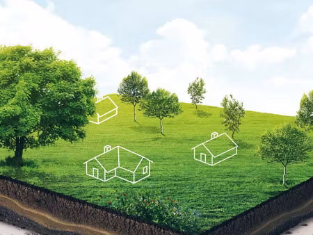 terrain - 1100 m² libre de constructeur