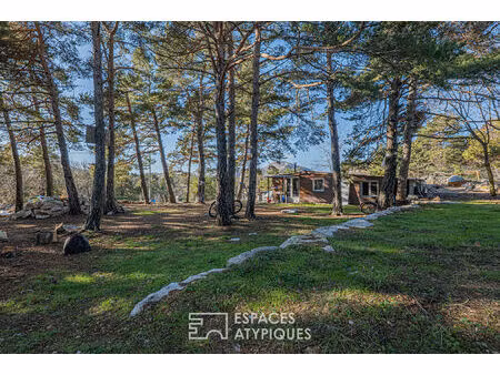 chalet authentique à caussols
