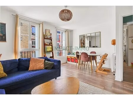 a vendre a clichy rue klock 3 pieces en etage  coup de coeur !