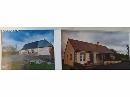 vente de 2 maisons habitables sur terrain de 8600m200