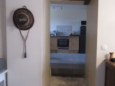 maison de village rénovée non mitoyenne avec jardin et terrasse couverte