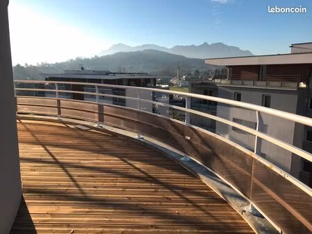 lumineux t4 dans résidence de standing - terrasse 64m² avec vue imprenable
