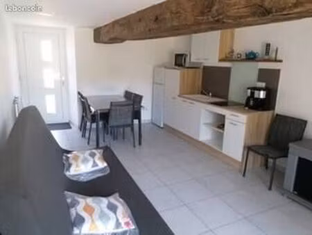 ? appartement meublé & équipé – idéal étudiant(e) – lécousse (5 min de fougères)