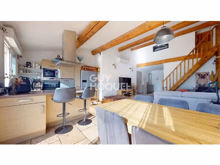 appartement avec jardin et piscine à vendre au coeur du thor - rare sur le marché !