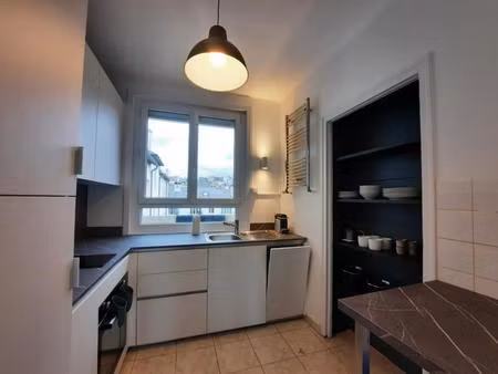 a louer - agence giboire - apt t3 meuble de 61.03 m² renove - rennes centre ville