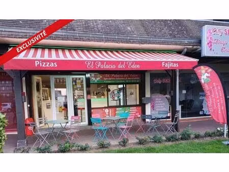 une pizzeria idéalement située à villers-sur-mer  dans une station balnéaire dynamique où 