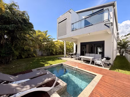 la saline les bains ! charmante villa contemporaine de 4 cha