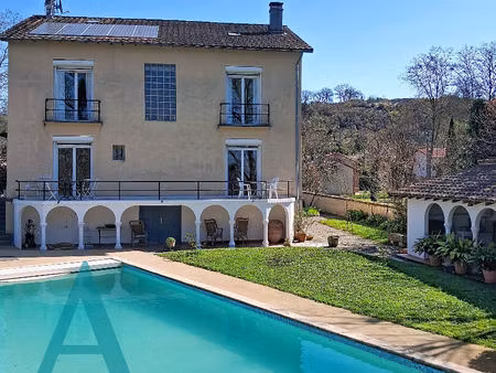 villa de charme 207 m² rieux-volvestre parcelle 3 180 m² avec piscine