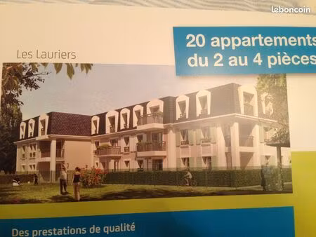 appartement 2 pièces avec loggia et 2 places de parking privatives