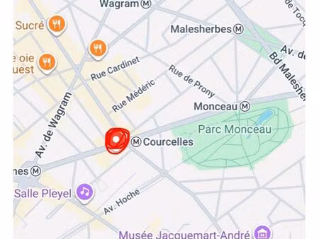 individuel fermé – parc monceau / courcelles – accès facile