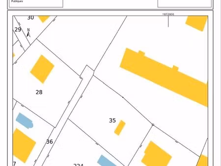 rare centre bourg-en-bresse – terrain 871 m² au calme  fort potentiel construction