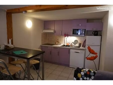 t2 meublé très bon état 36m2 - briançon hyper centre