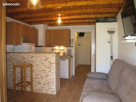 studio 29m2 centre station1650  plein sud  vue piste  3 étoiles