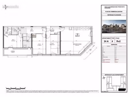 appartement 4 pièces 88 m²