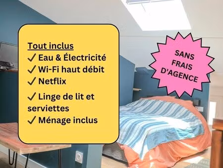 studio loft au centre