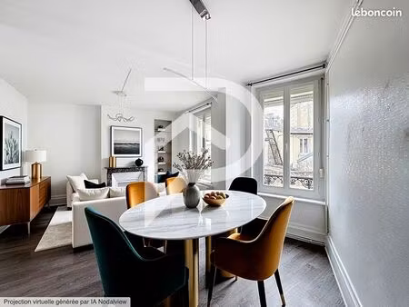 appartement 2 pièces 52 m²