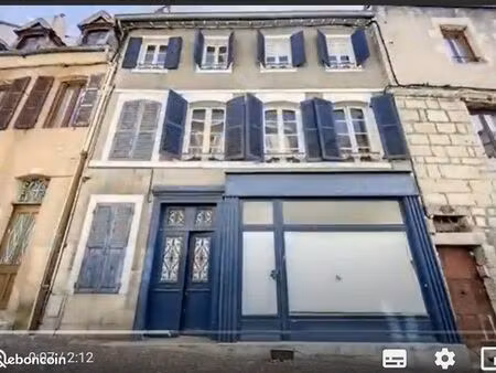 local commercial/ bureau/ commerce - vieux montluçon - rue grande