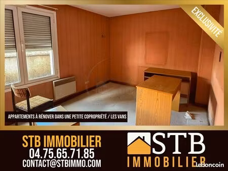 appartement 2 pièces 30 m²