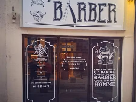 fond de commerce coiffeur/barbier