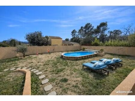 maison récente 110 m² – suite parentale + dressing – piscine – terrain 1000 m² – garage – 