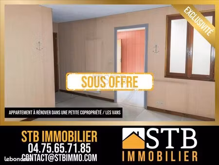 appartement 2 pièces 31 m²