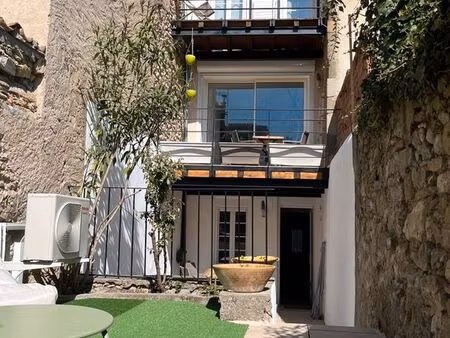 maison de ville 6 pièces + studio jardin centre historique