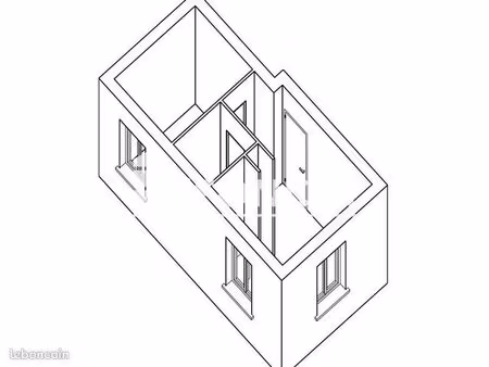 appartement 2 pièces 21 m²