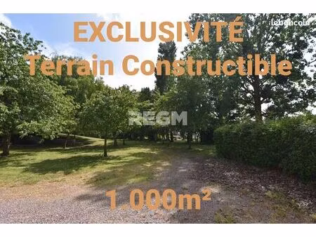 terrain 1000 m² évrecy