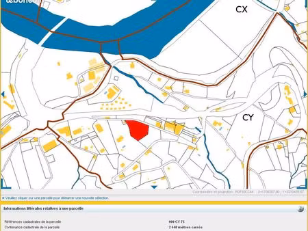 terrain constructible 2648m² en zac (zone artisanale et commerciale) à millau