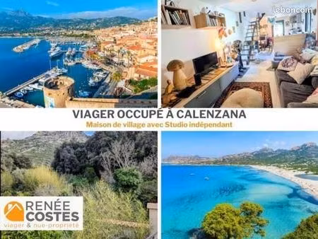maison de village en viager 4 pièces 70 m²